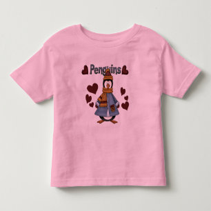 T-shirt Pour Les Tous Petits Chemises et cadeaux de manchots d'hiver
