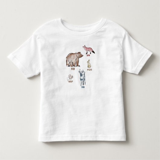 T-shirt Pour Les Tous Petits Cherokee (Devant)