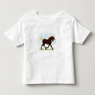 T-shirt Pour Les Tous Petits Cheval de montagne Rocky équestre