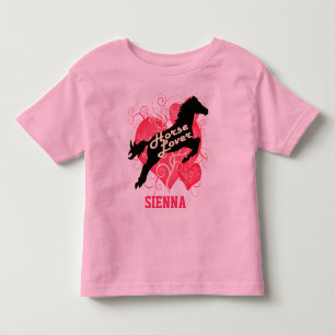 T-shirt Pour Les Tous Petits Cheval Lover Personnalisé Sienne Customisée Chemis