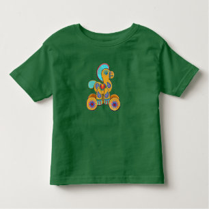 T-SHIRT POUR LES TOUS PETITS CHEVAL PROTECTEUR CHANCEUX DE JOUET D'ENFANT