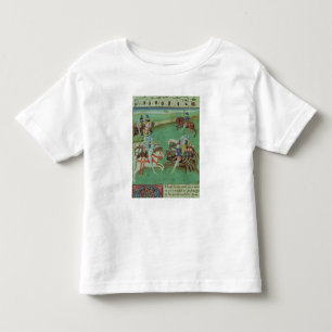 T-shirt Pour Les Tous Petits Chevaliers de enseignement à jouter