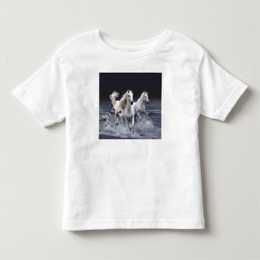 T-shirt Pour Les Tous Petits Chevaux à lancer l'oreiller (Devant)