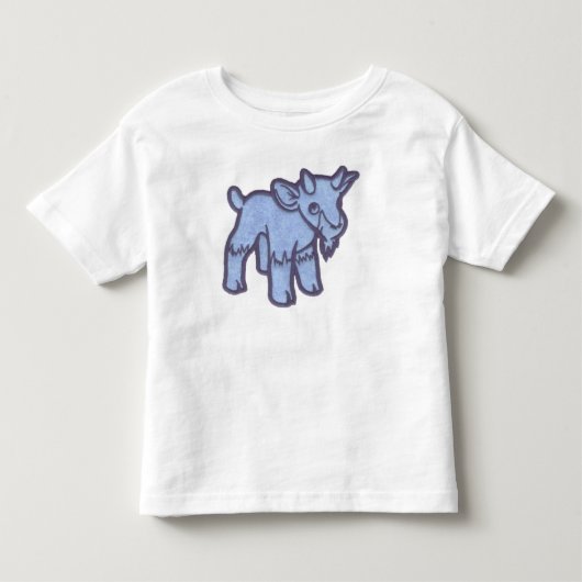 T-shirt Pour Les Tous Petits Chèvre de Billy de bébé (Devant)