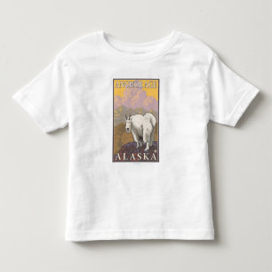 T-shirt Pour Les Tous Petits Chèvre de montagne - Anchorage, Alaska
