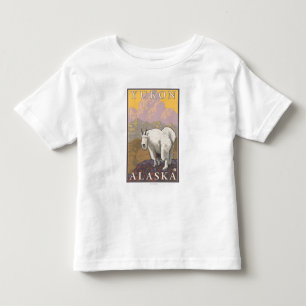 T-shirt Pour Les Tous Petits Chèvre de montagne - le Yukon, Alaska