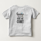 T-shirt Pour Les Tous Petits Chez grand-mère, la réponse est toujours oui (Dos)