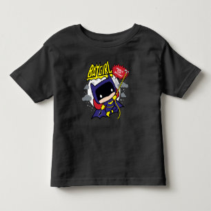 T-shirt Pour Les Tous Petits Chibi Batgirl prête à l'action