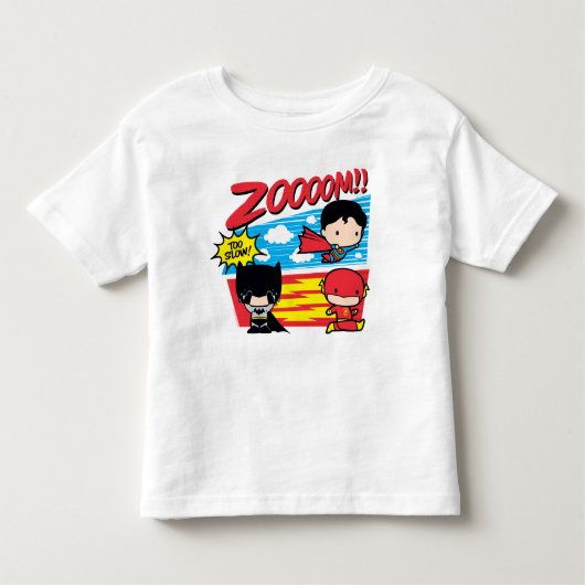 T-shirt Pour Les Tous Petits Chibi Batman Trop Lent ! (Devant)