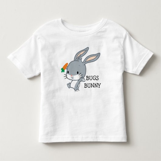 T-shirt Pour Les Tous Petits Chibi BUGS BUNNY™ Avec Carotte (Devant)