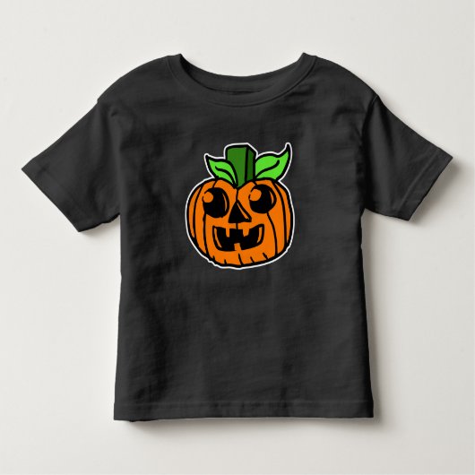 T-shirt Pour Les Tous Petits Chibi Pumpkin (Devant)