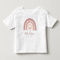 Chic Pastel rose arc-en-ciel Boho premier annivers