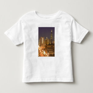 T-shirt Pour Les Tous Petits Chicago, Illinois, Skyline de West Loop à