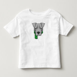 T-shirt Pour Les Tous Petits Chien avec Écharpe