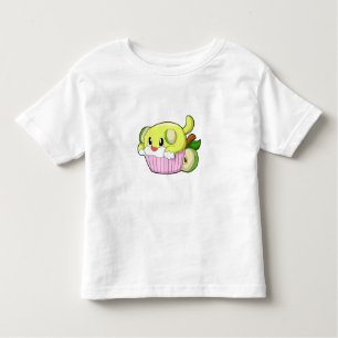 T-shirt Pour Les Tous Petits Chien avec gâteau