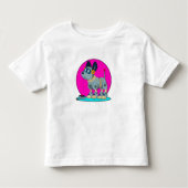 T-shirt Pour Les Tous Petits Chien comme robot (Devant)