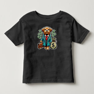 T-shirt Pour Les Tous Petits chien riche