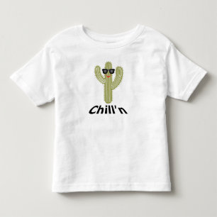 T-shirt Pour Les Tous Petits Chill'n Cactus Design - Toddler Fine Jersey T-Shir