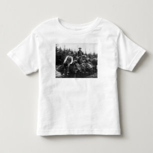T-shirt Pour Les Tous Petits Chinook, WALogging CrewChinook, WA