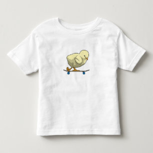 T-shirt Pour Les Tous Petits Choisir comme patineur avec skateboard