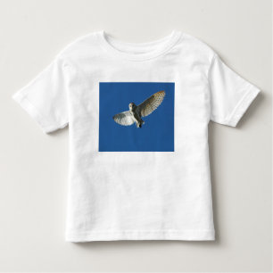 T-shirt Pour Les Tous Petits Chouette à l'étable en vol diurne