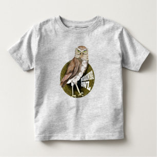 T-shirt Pour Les Tous Petits Chouette brulante