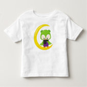 T-shirt Pour Les Tous Petits Chouette d'Halloween, Chouette mignonne, Chouette (Devant)