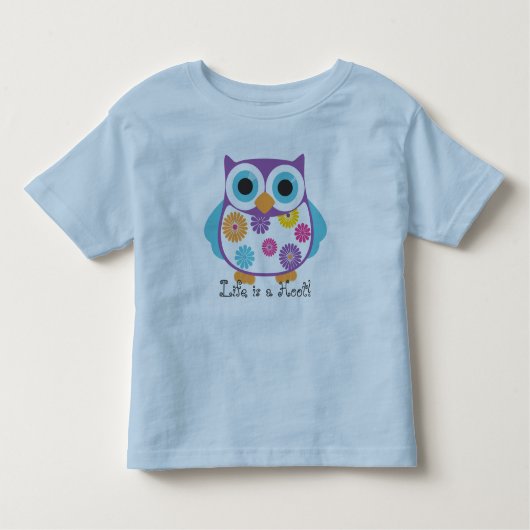 T-shirt Pour Les Tous Petits Chouette du côté lumineux (Devant)