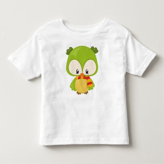 T-shirt Pour Les Tous Petits Chouette mignonne, Petite Chouette, Petite Chouett (Devant)
