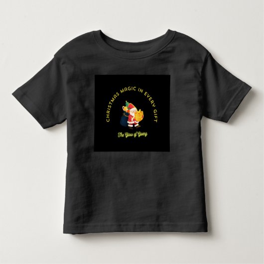 T-shirt Pour Les Tous Petits Chrismast  (Devant)