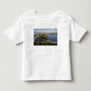 T-shirt Pour Les Tous Petits Chutes réversibles sur le fleuve Saint-Jean à St.