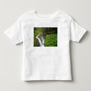 T-shirt Pour Les Tous Petits Chutes Sol Duc dans le parc national Olympique en