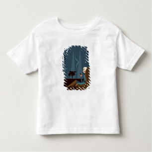 T-shirt Pour Les Tous Petits Cigare de tabagisme de femme d'affaires