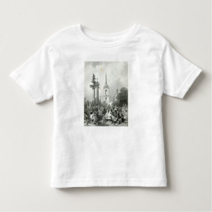 T-shirt Pour Les Tous Petits Cimetière de l'église de Smolensko