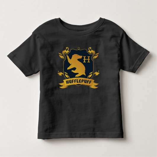 T-shirt Pour Les Tous Petits Cimetière de maison HUFFLEPUFF™ Orné (Devant)