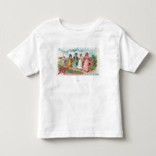 T-shirt Pour Les Tous Petits Cinq filles veulent du chocolat au lait pour les c
