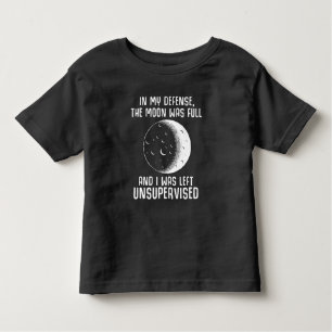 T-shirt Pour Les Tous Petits Citation de Pleine lune Pagan Witch Wiccan