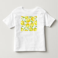 Citrons et motif feuille