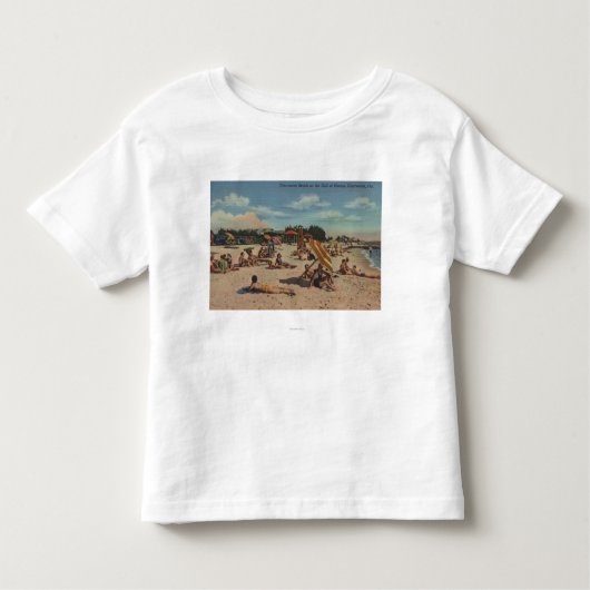 T-shirt Pour Les Tous Petits Clearwater, FL - Sunbathers sur la plage de (Devant)