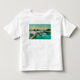 T-shirt Pour Les Tous Petits Club de yacht de l'Orégon