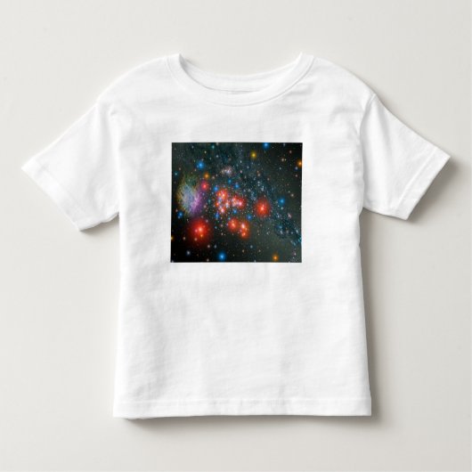 T-shirt Pour Les Tous Petits Cluster Red Super Giant (Devant)