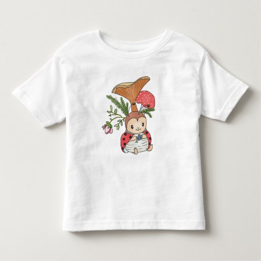 T-shirt Pour Les Tous Petits Coccinelle (Devant)