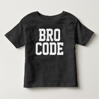 T-SHIRT POUR LES TOUS PETITS CODE BRO