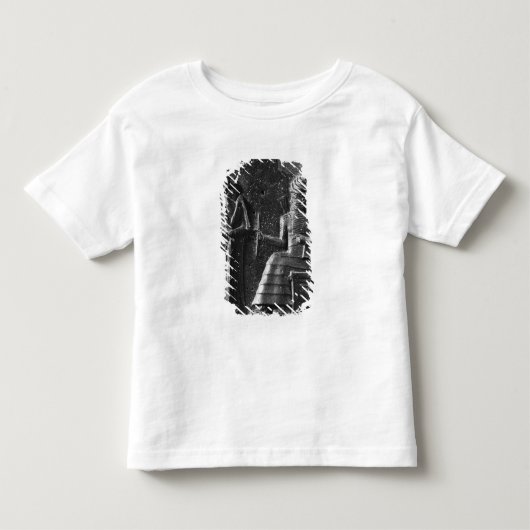 T-shirt Pour Les Tous Petits Code de Hammurabi, dessus du stele (Devant)
