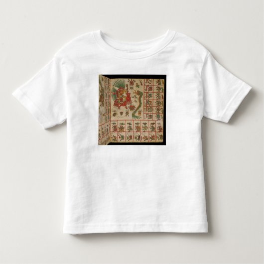 T-shirt Pour Les Tous Petits Codex aztèque Borbonicus (Devant)