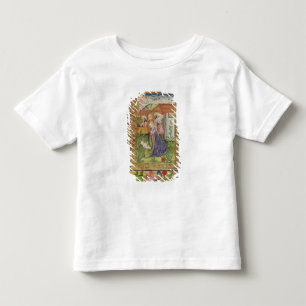 T-shirt Pour Les Tous Petits Codex Ser nov. 2599 F. 39v la naissance du Christ