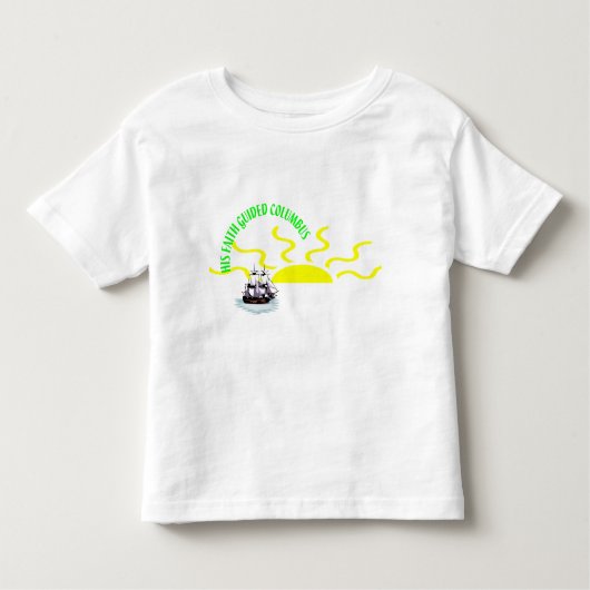 T-shirt Pour Les Tous Petits Colomb guidé par la foi - (Devant)