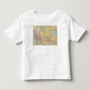 T-shirt Pour Les Tous Petits Colombie-Britannique, Territoire du nord-ouest
