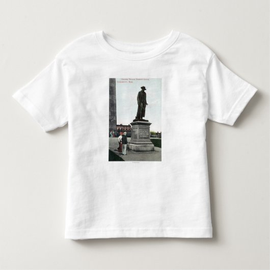 T-shirt Pour Les Tous Petits Colonel William Prescott Statue Scene (Devant)