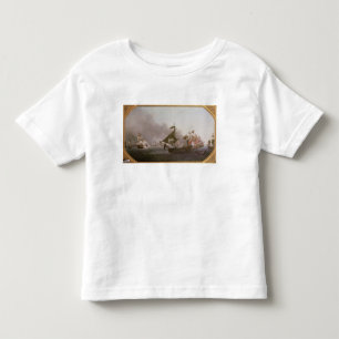 T-shirt Pour Les Tous Petits Combat naval outre de l'île du Grenada